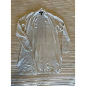 Eileen Fisher XXS White Cardigan